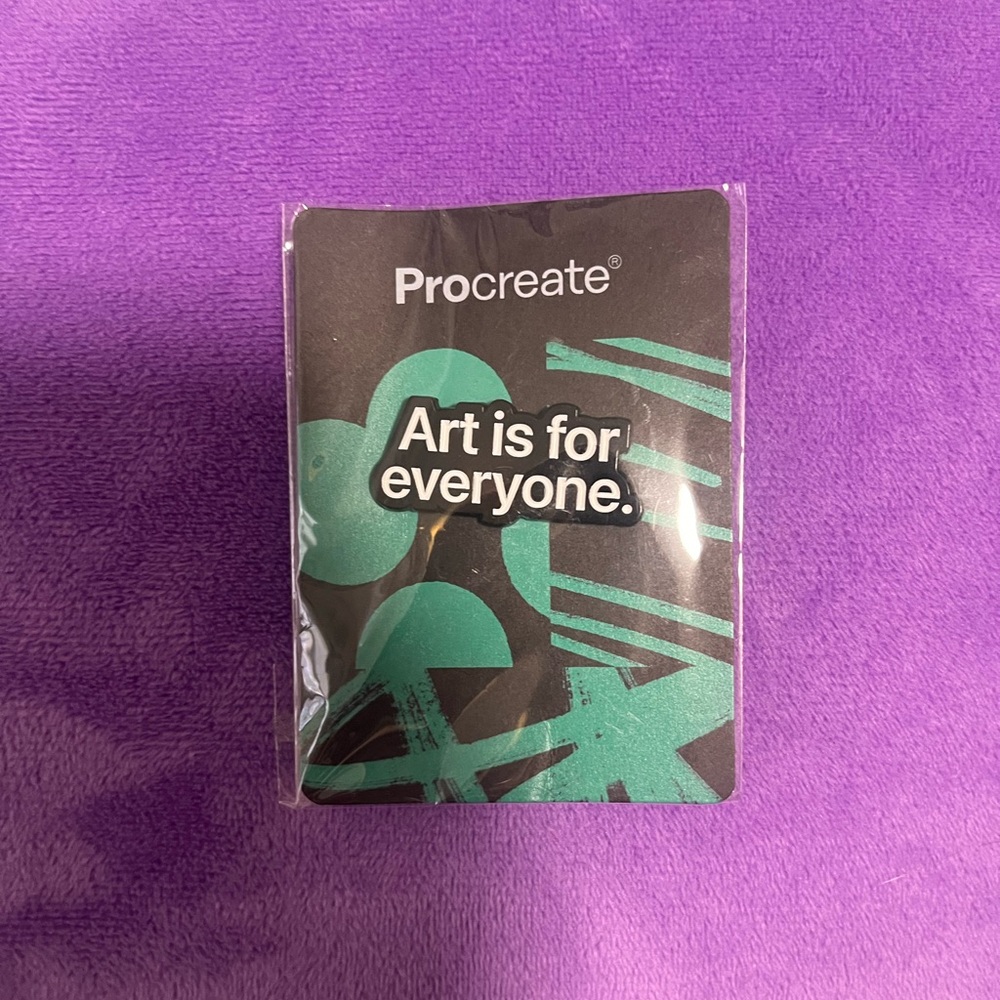 NWT Light Box Expo 2022 Procreate Pin